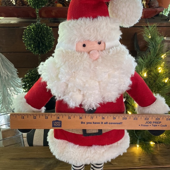 Pottery Barn Kids Large Santa Claus Whimsical Decorative Standee Felt Figure🎅🏻 - Picture 15 of 16
